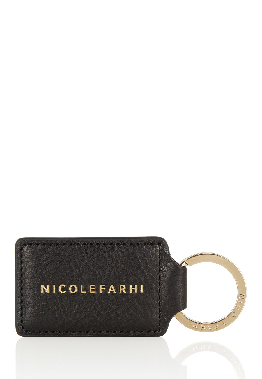 SILK CALF LEATHER KEYRING