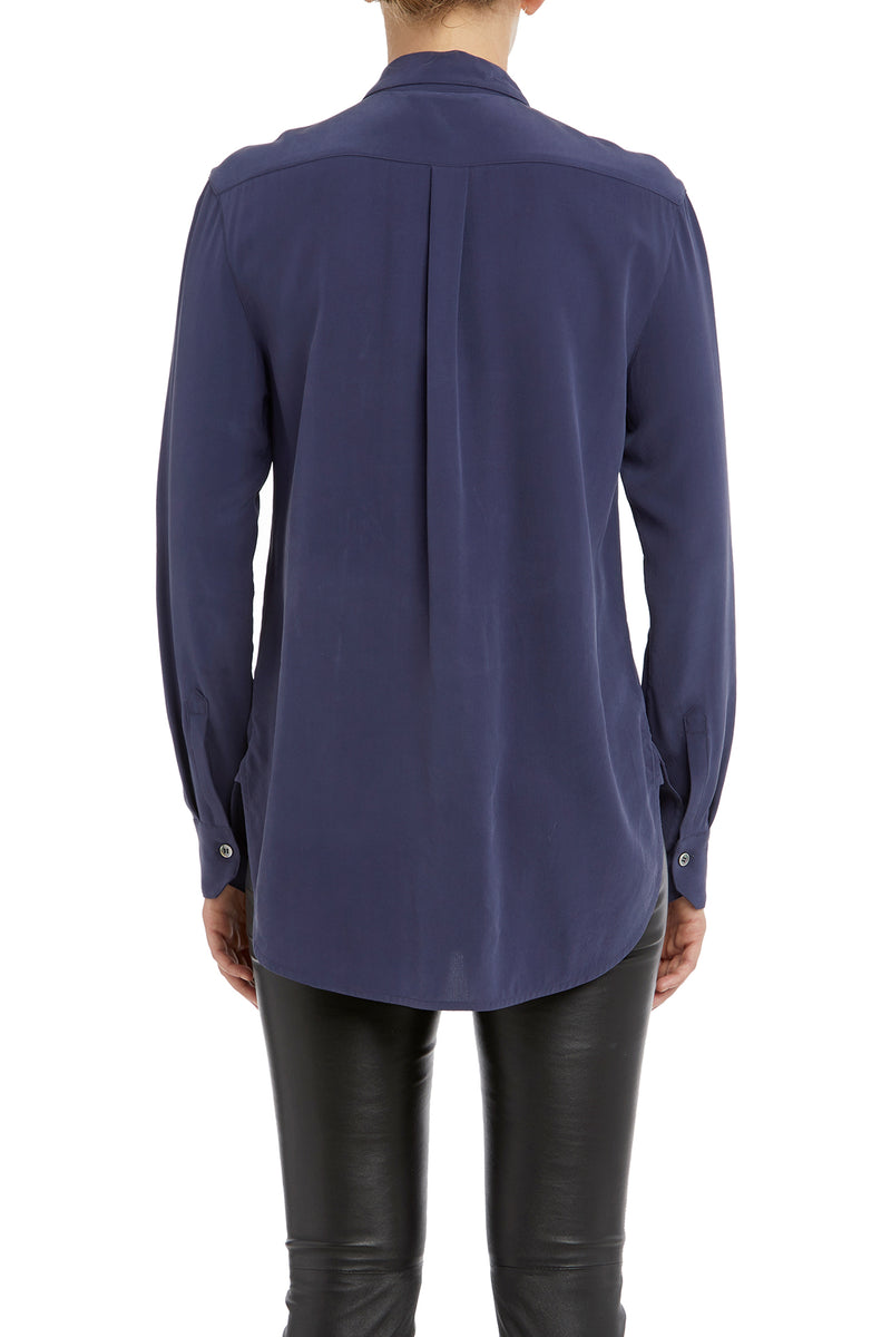 enof silk shirt EN24SH060304 navy ネイビー enof silk shirt EN24SH060304 navy ネイビー