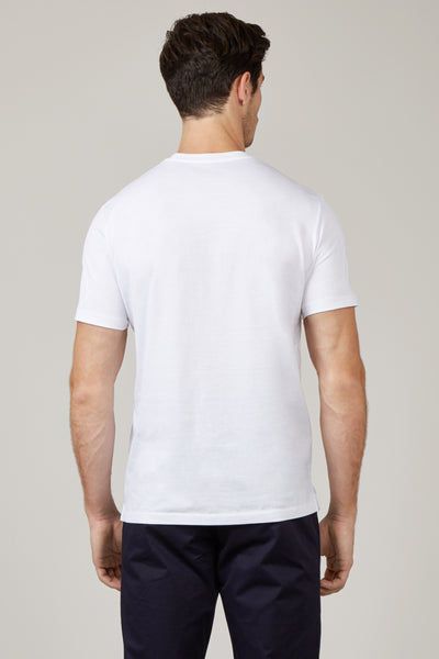White David Cotton T-Shirt