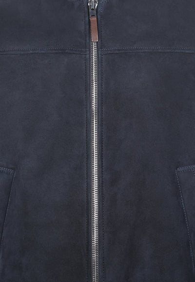NAVY The Pace Shearling Bomber