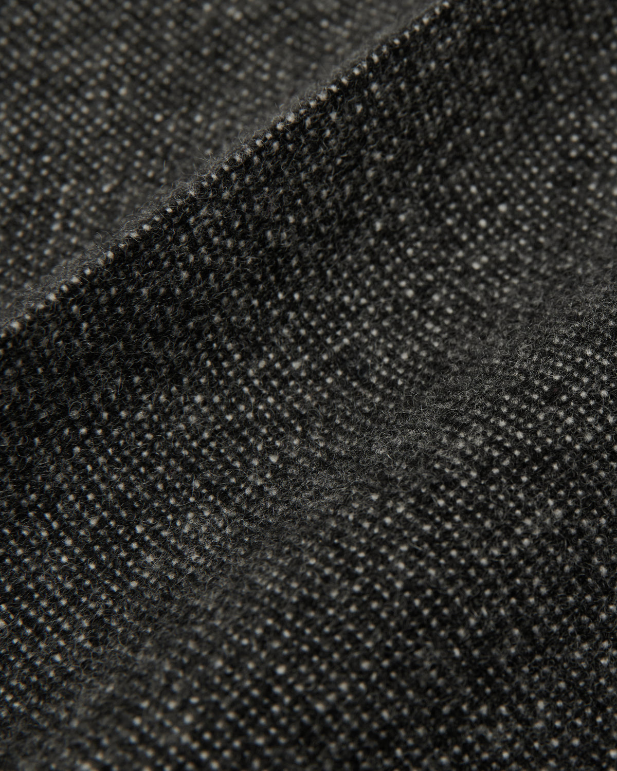 close-up of wool fabric texture