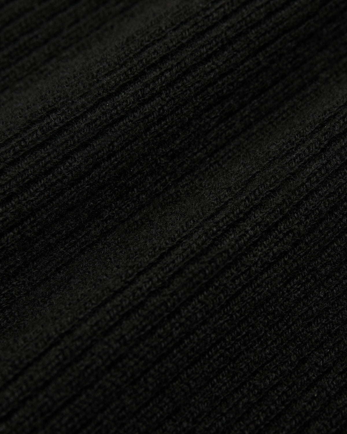 close-up of ribbed knit fabric texture