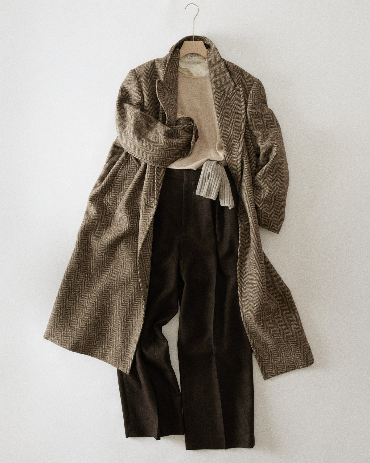 Wool Oversized Crombie