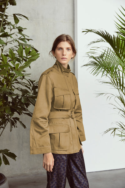 Army Green Clara Field Jacket