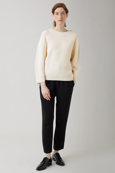 Bone Marisa Merino Shoulder Button Sweater