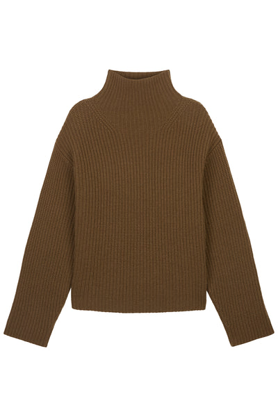 Americano Lydia Thick Rib Cashmere Knit