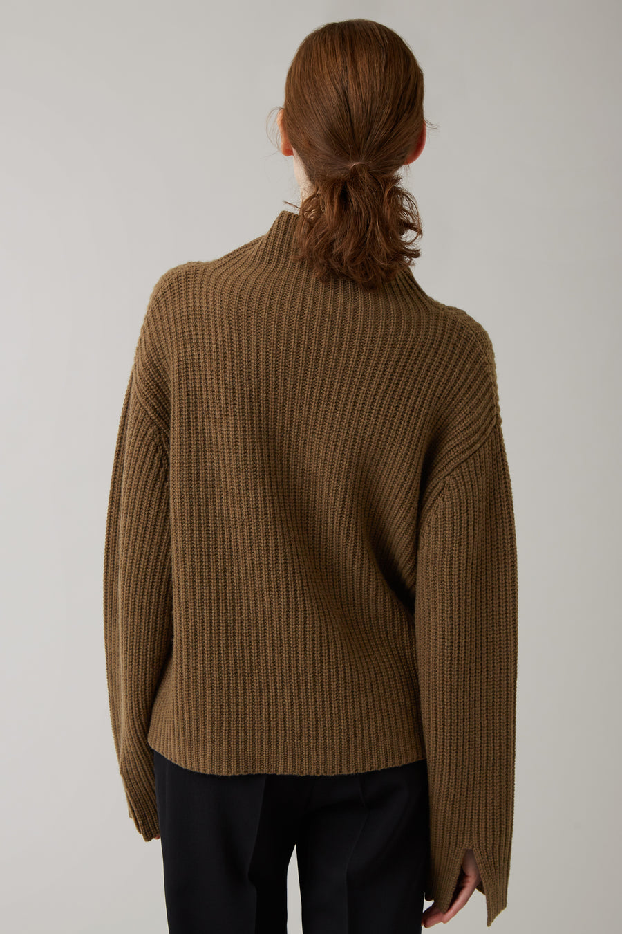 Americano Lydia Thick Rib Cashmere Knit – Nicole Farhi