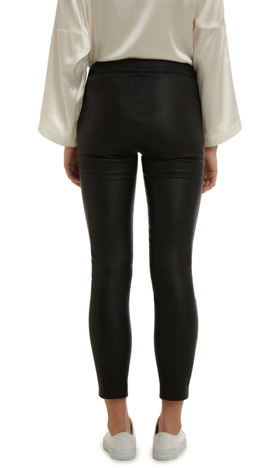 FINAL SALE - Endlessly Intriguing Leather Leggings