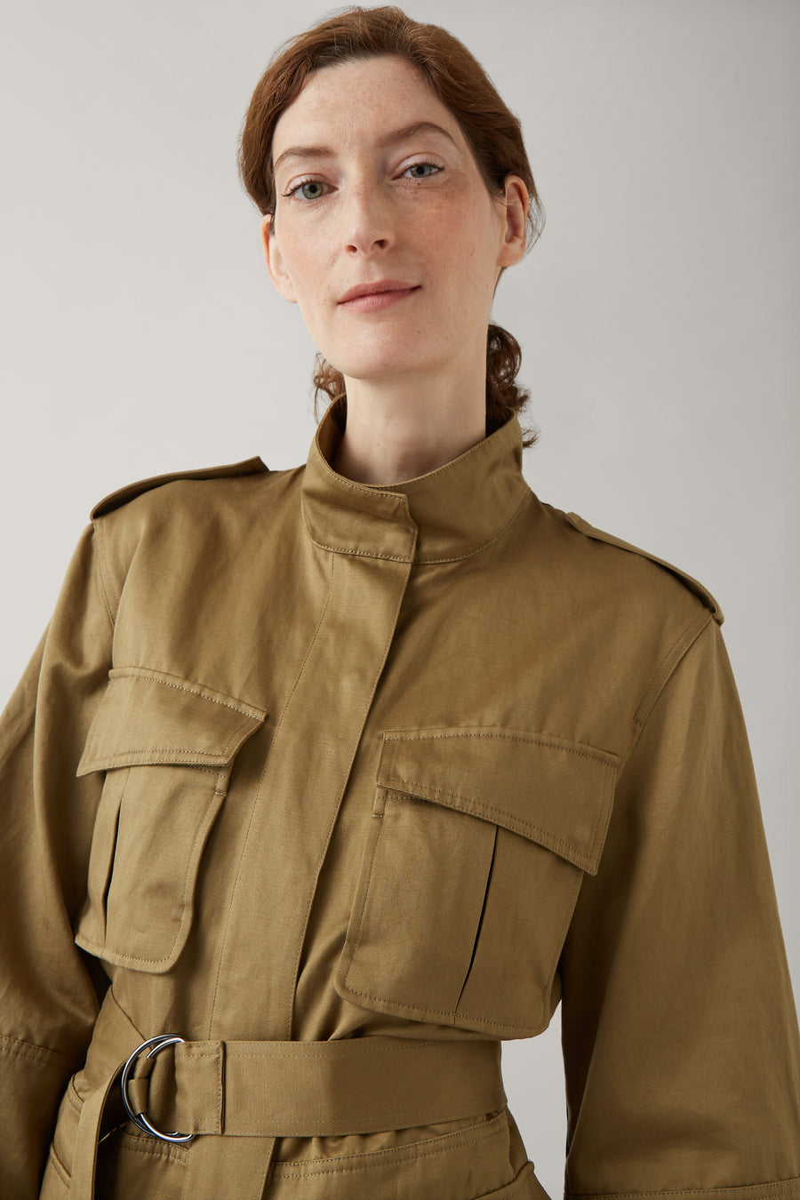 Army Green Clara Field Jacket