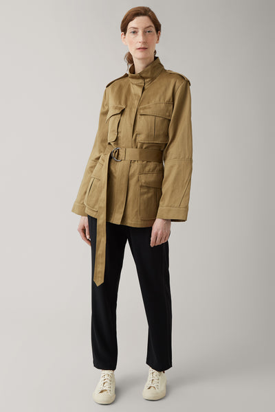 Army Green Clara Field Jacket