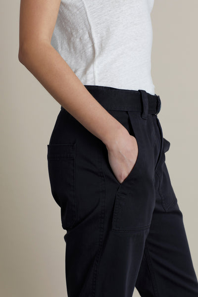 Black Vinnie Utility Trouser