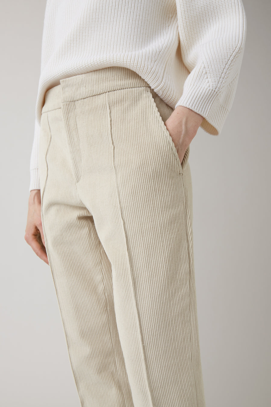 Birch Karin Cord Crop Trouser