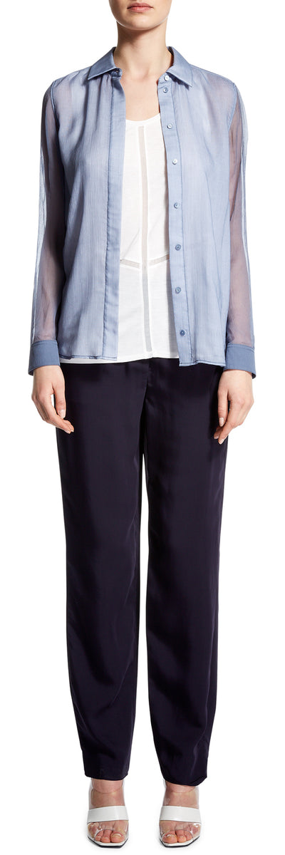 Cloud Chiffon Cheesecloth Shirt