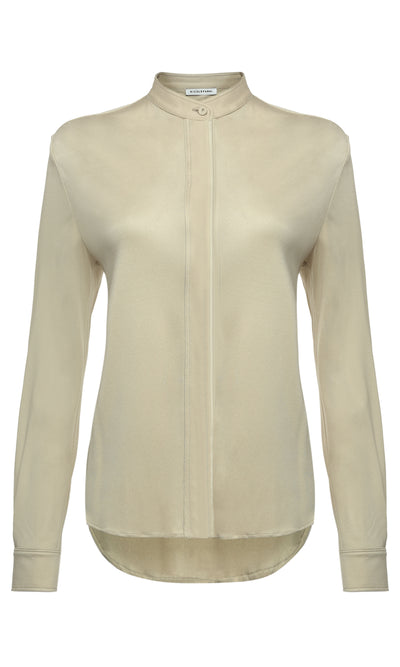 SILK JERSEY SHIRT
