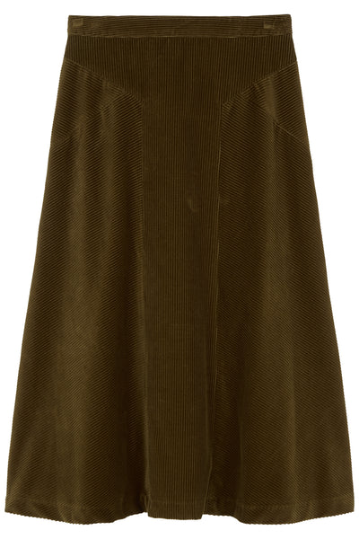 Pecan Sadie Cord Skirt