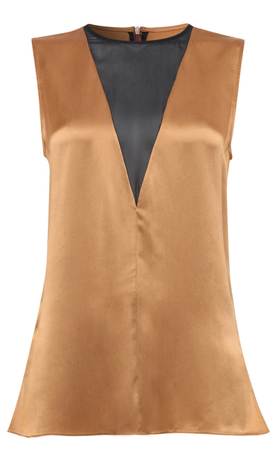 PASCAL OCHRE TOP