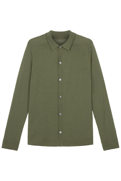 Pale Olive Oliver Knit Shirt