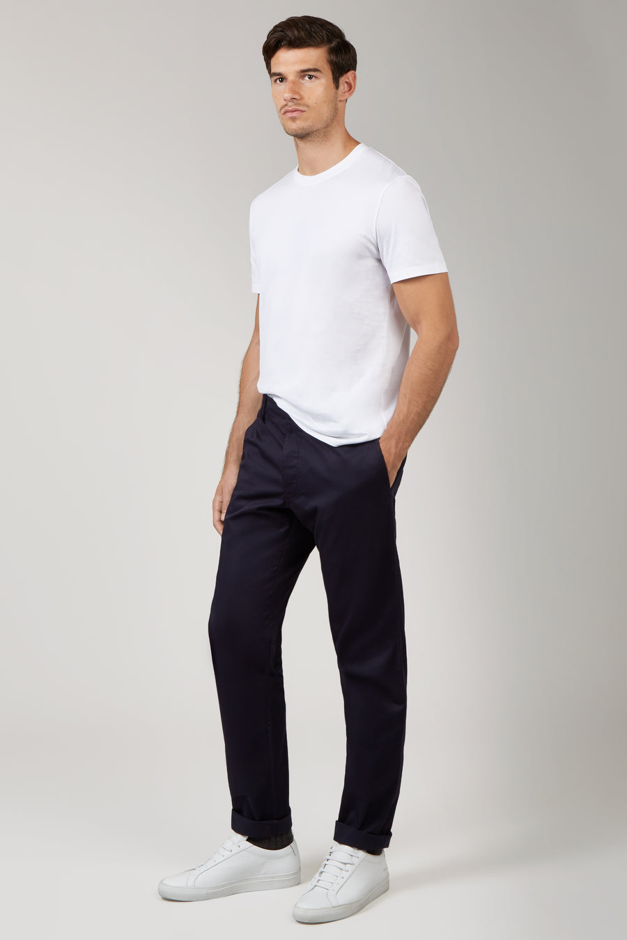 Navy Ray Chinos