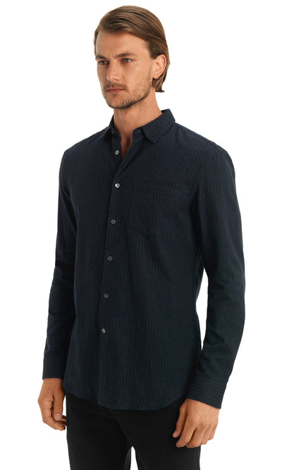 Sky/brown Jones shirt