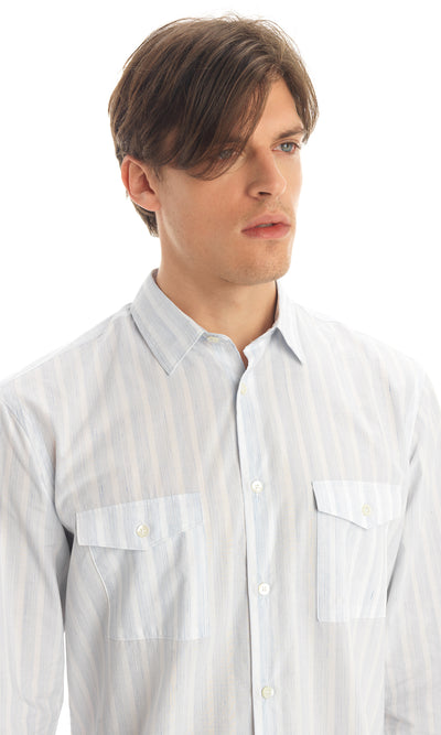 Sky Stripe Striped Ertih Shirt