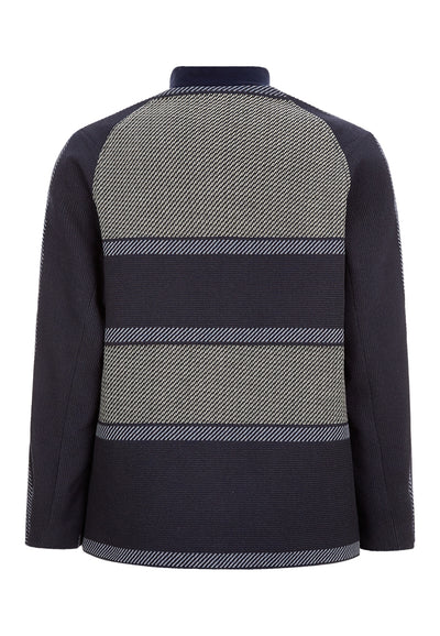 NAVY Blanket Stripe Jacket