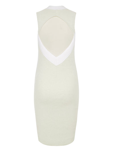 Pearl Cut Out Dress