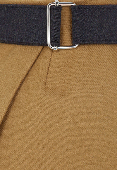 Camel Wrap Belt Skirt