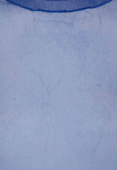 Cobalt Sheer Knitted T-shirt