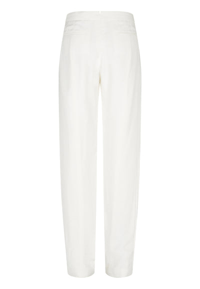 Ecru Shantung Trousers