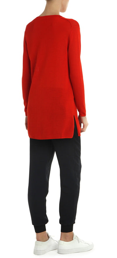 BRANDT RED TUNIC