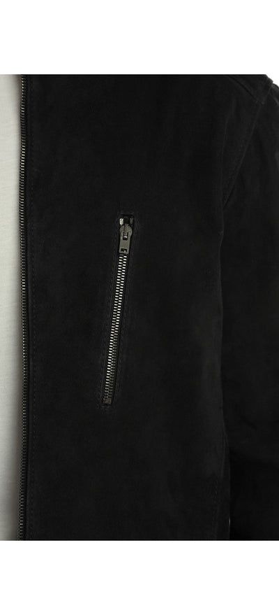 SUEDE NAVY PELIN JACKET