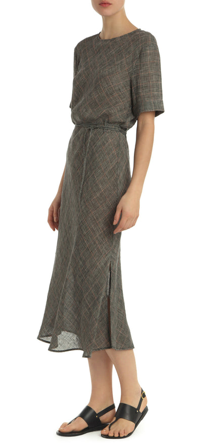 MONA CHECK DRESS
