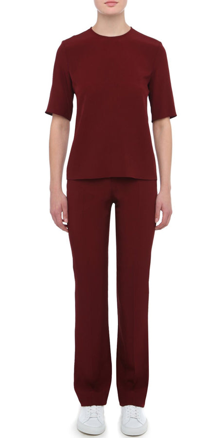 OTTO OXBLOOD TOP