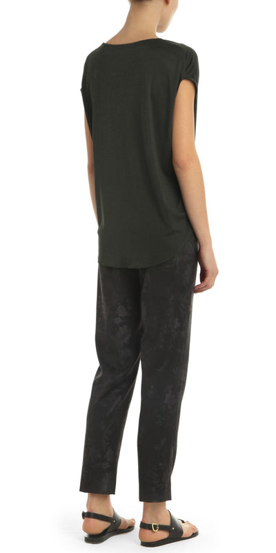 SAGE SILK TEE