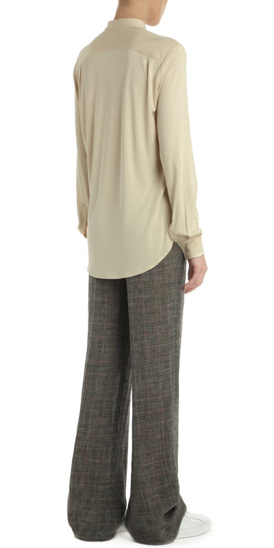 SILK JERSEY SHIRT