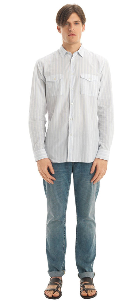 Sky Stripe Striped Ertih Shirt